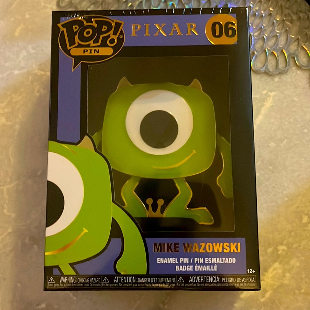 Monsters INC Funko Pop Pin